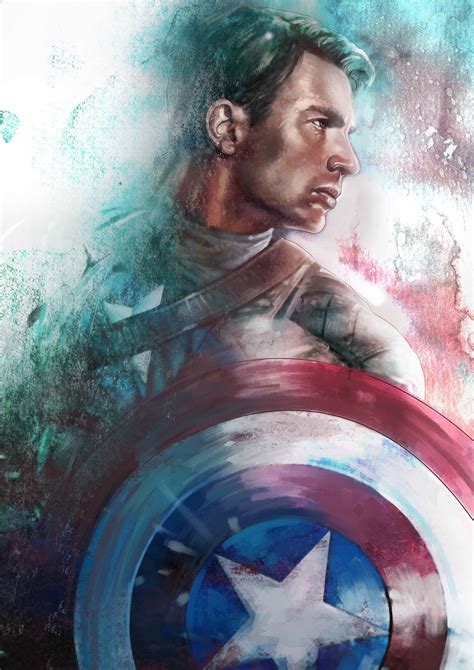 Geek Art Gallery Fan Art Round Up Captain America