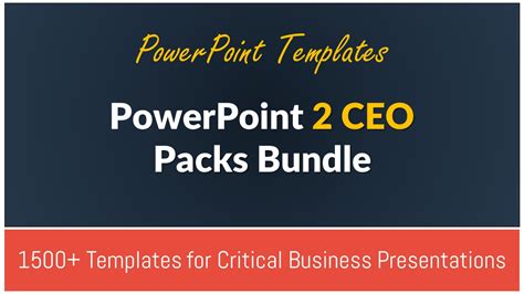 Powerpoint 2 Ceo Packs Bundle Presentation Process Shop