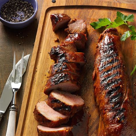 Even my grandchildren like it. Grilled Pork Tenderloins Recipe | Taste of Home