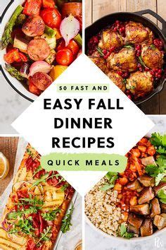 Usually i (to have) dinner at 3 o'clock. 50 Easy Fall Dinner Ideas for Lazy People | Fall dinner ...