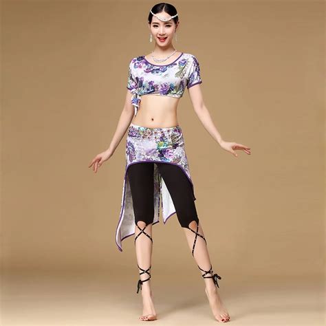 2017 New Women Belly Dance Clothing Professional Plus Size Belly Dance Costume Set Top And Skirt