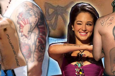 Worst Celebrity Tattoos Cheryl Cole Tulisa Jessica Alba Amanda