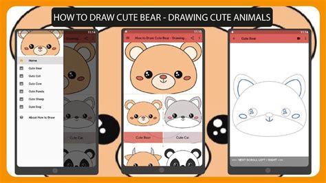Android向けのhow To Draw Cute Bear Drawing Cute Animals Apkをダウンロードしましょう