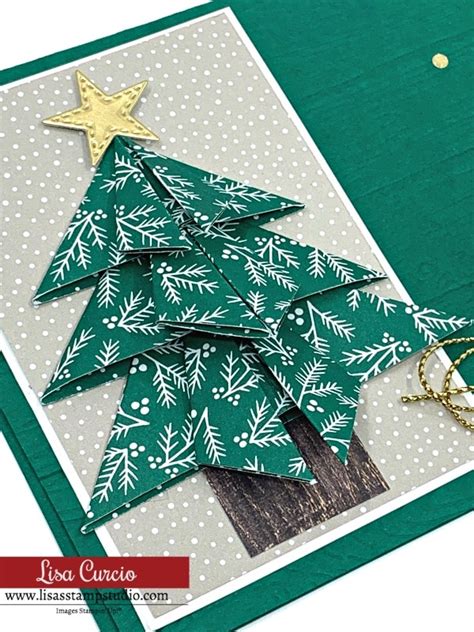 Origami Christmas Tree Card You Can Make The Simple Way
