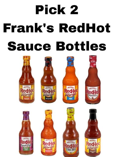 Pick 2 Frank S Redhot Sauce Glass Bottles 12 Oz Each Franks Red Hot Ebay