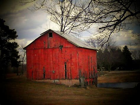 Old Red Barn Photograph By Michael L Kimble
