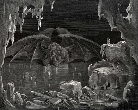 The Inferno Canto 34 Gustave Dore