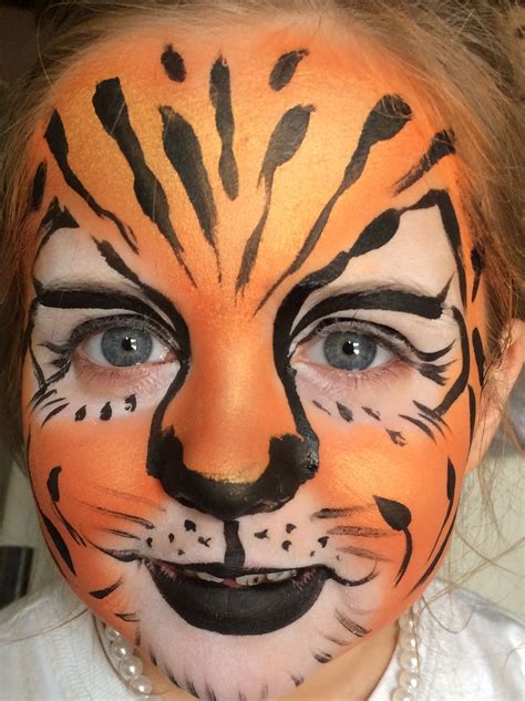 Tiger Face Makeup Simple Mugeek Vidalondon