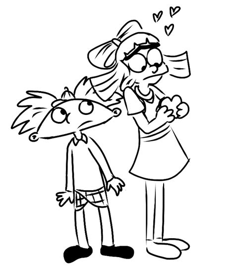 Hey Arnold Coloring Pages Hey Arnold Coloring Pages Coloring