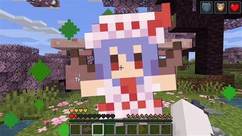 Touhou Remilia Scarlet Totem Minecraft Texture Pack