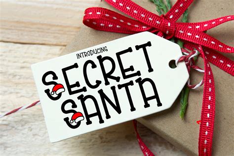 Secret Santa ~ Fonts ~ Creative Market