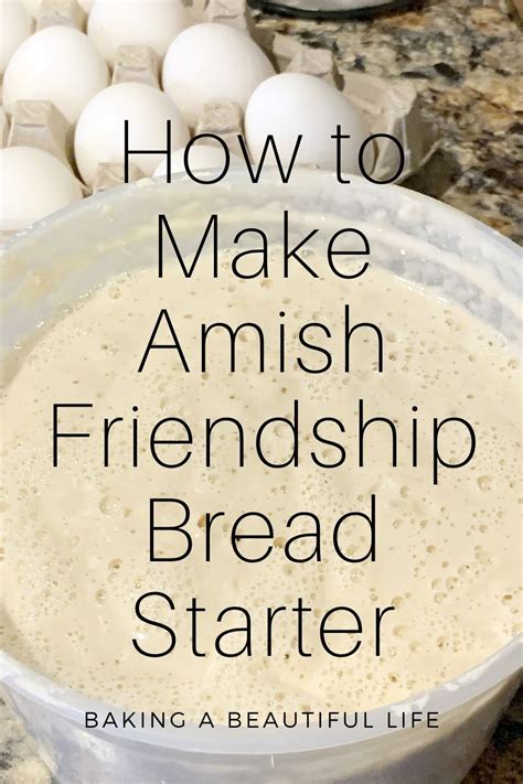 Amish Friendship Bread Recipe Printable