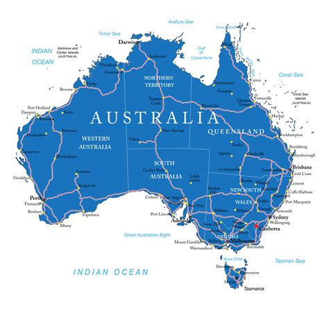Where Is Australia On The Map Explore Australia