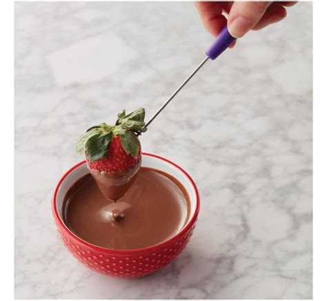 Remove top pot or bowl from heat, letting residual heat melt the smaller pieces. Wilton Candy Melt Dipping Tools - Spoons N Spice
