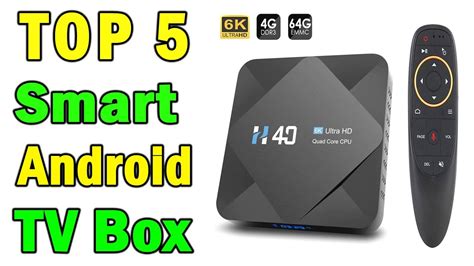 Top 5 Best Smart Android Tv Box In 2020 Best Android Tv Box Youtube