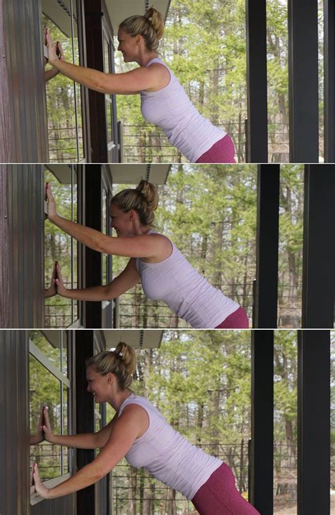 This Wall Workout Will Sculpt Your Arms And Abs Wall Workout Slide