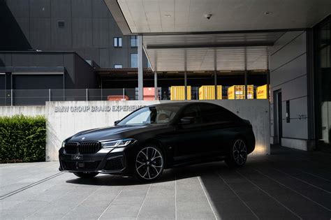The Bmw 5 Series Limited Color Edition Comes In Frozen Black