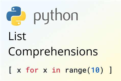 Python List Comprehension The Comprehensive Guide CoderPad
