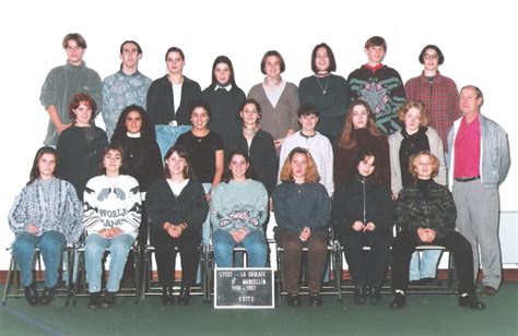 Photo de classe 1ère STT La Saulaie  St Marcellin de 1996, Lycée