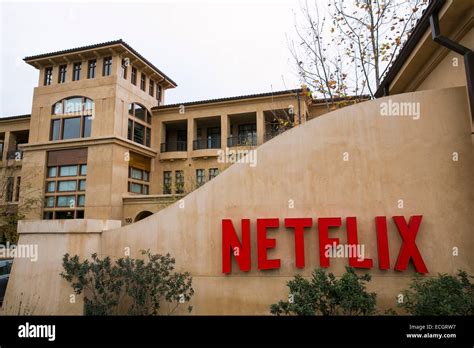 The Headquarters Of Netflix Stock Photo Royalty Free Image Alamy