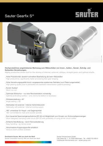 Sauter group service network has been successfully deployed globally. Das Leistungs­spektrum aus der Denkfabrik - Sauter - PDF ...