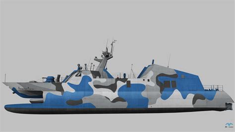 Type 022 Missile Boat Houbei Featured Model Mvrsimulation