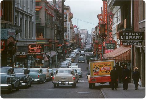 38 Wonderful Color Photographs Of Street Scenes Of The Us In The