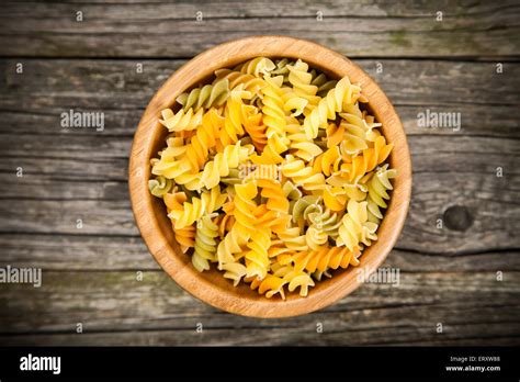 Different Types Of Pasta Stock Photo Alamy