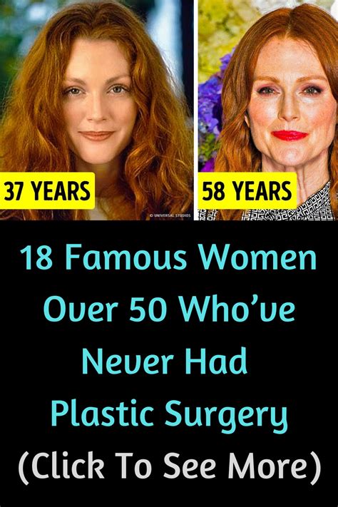 18 Famous Women Over 50 Whove Never Had Plastic Surgery Famous Women