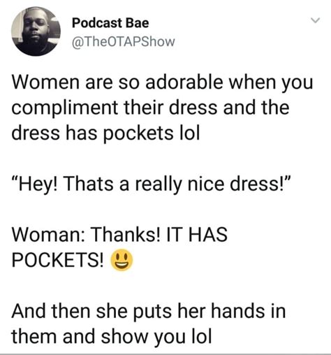 I Women Are So Adorable When You Compliment Their Dress And The Dress