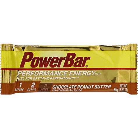 Powerbar Performance Energy Bar Chocolate Peanut Butter Bars