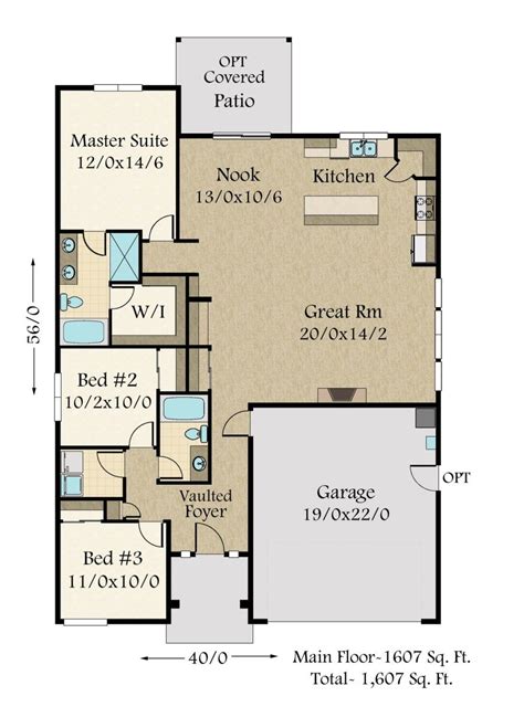 One Floor House Plans Modern Flooring Ideas