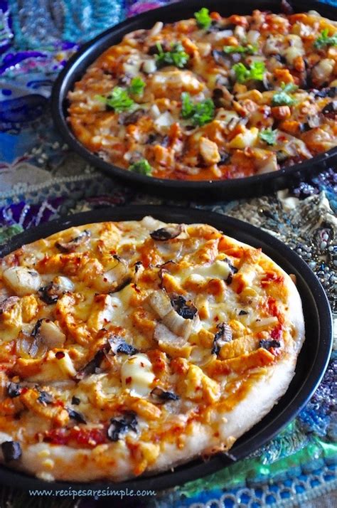 Ry Chicken And Mushroom Pizza Recipes R Simple