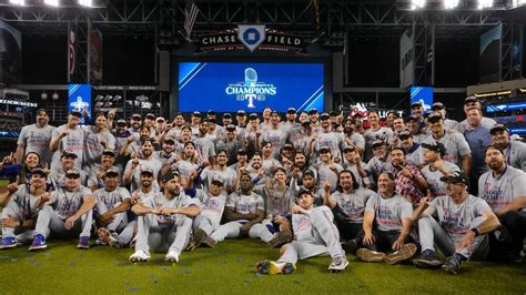 Rangers Capture First Ever World Series Championship Dallas Weekly