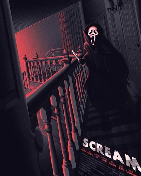 Scream Alternative Movie Posters Scary Movies Horror