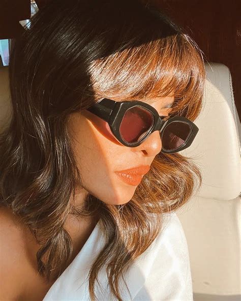 [photo] priyanka chopra shares a gorgeous sun kissed moment while flaunting her bangs