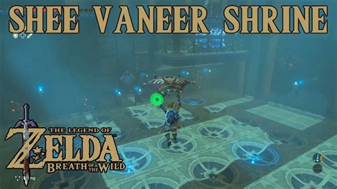 Zelda Breath Of The Wild Playthrough Shee Vaneer Shrine Twin Memories