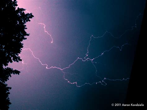 Lightning Storm Over Buffalo Ny Aaron Kondziela