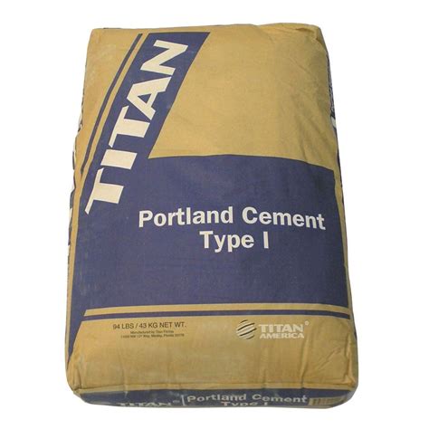 94 Lb Gray Type I Portland Cement Concrete Mix Portland Cement