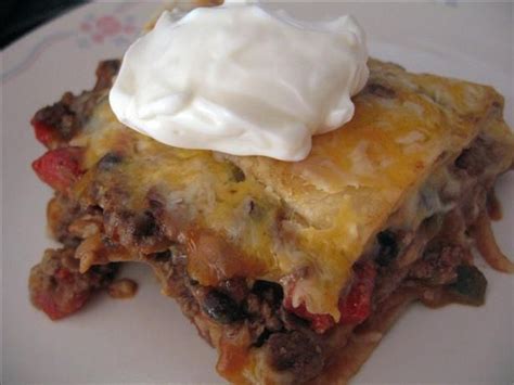 Favorite Taco Lasagna Recipe Recipe Taco Lasagna Recipe