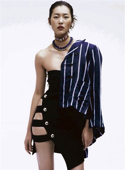 Asian Models Blog Editorial Liu Wen In Spain S Moda April 2014