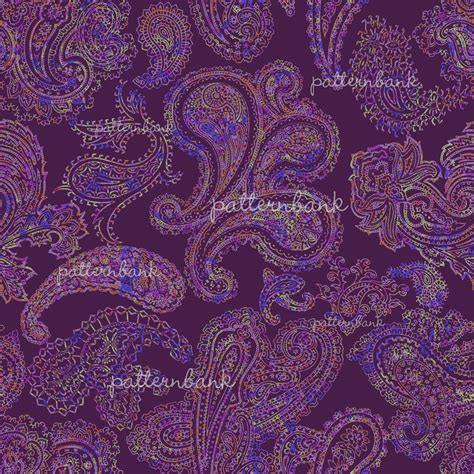 Paisley Passion By Kostin Sergey Seamless Repeat Royalty Free Stock