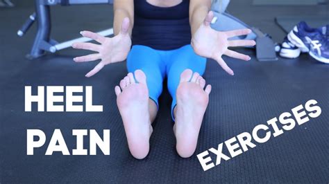 This Will Fix Your Heel Pain Follow Along Heel Pain Exercises Youtube