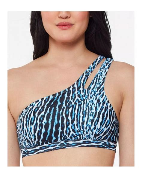 Jessica Simpson Synthetic Swim Size Medium M One Shoulder Bikini In