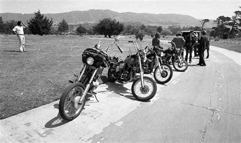 When The Hells Angels Buried A Harley Davidson With Their Leader
