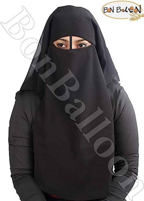 13 Layers Extra Extra Extra Long White Niqab Br