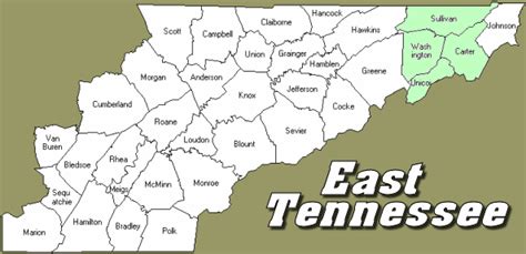 East Tennessee Highpoints