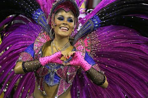 Carnival Rio De Janeiro During Carnival Celebrations At The