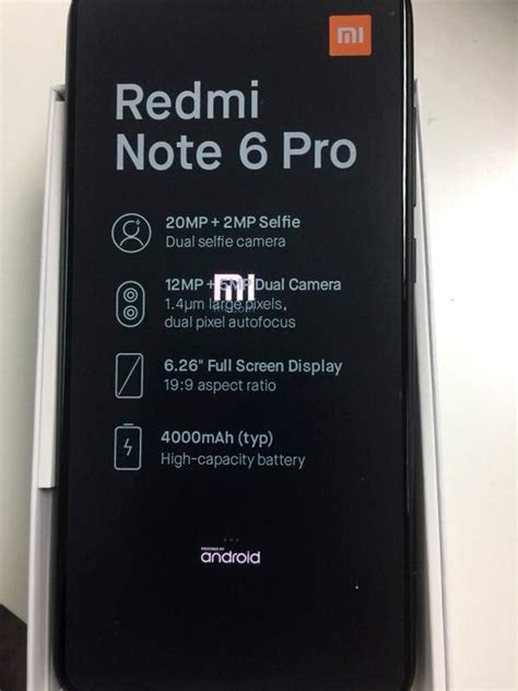Released 2018, october 182g, 8.3mm thickness android 8.1, planned upgrade to 10, miui 12 32gb/64gb storage, microsdxc. El Xiaomi Redmi Note 6 Pro al descubierto con todas sus ...