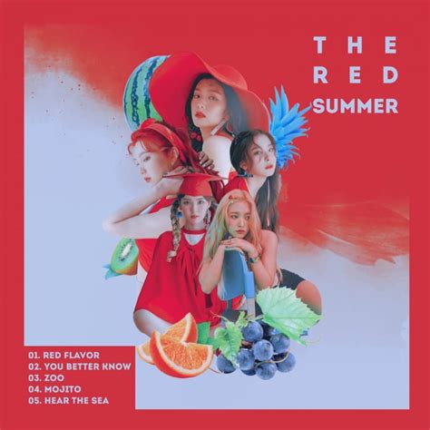Red Velvet The Red Summer Made By Caker V Fanmade Music Artwork Coverlandia Capas De álbuns